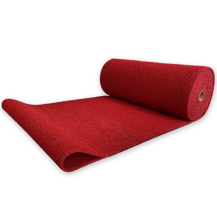שטיח פלסטיק פספס - גליל 15 מטר - אדום